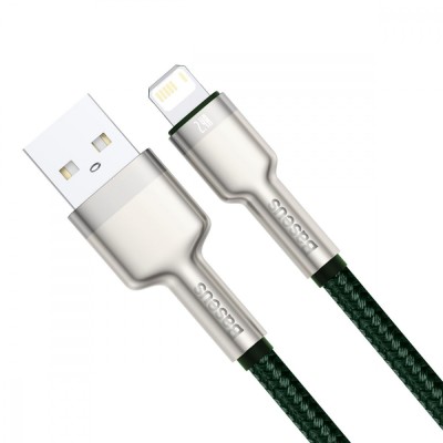 Кабель Baseus Cafule Series Metal Data USB кабель USB To IP 2.4A 1 М Purple (CALJK-A05)