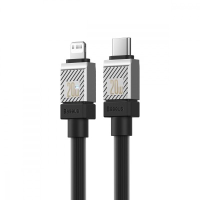 Кабель Baseus CoolPlay Series Fast Charging Type-C to Lightning 20W (1m) CAKW000002 white