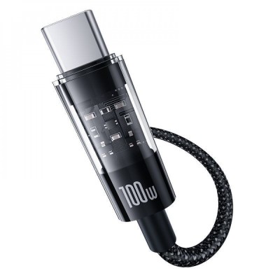 Кабель Baseus Gem Fast-Charging Type-C To Type-C 100W 2m (P10373000211-01) White