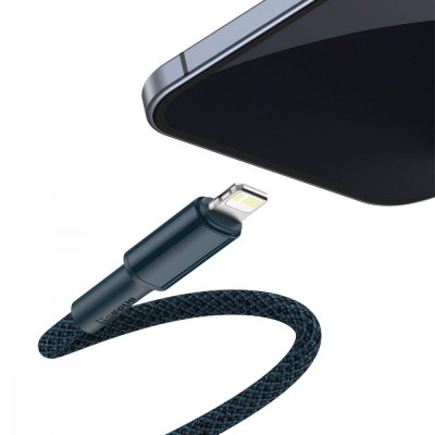 Кабель Baseus High Density Braided Type-C To Lightning PD 20W (1m) Blue