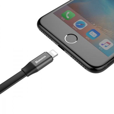Кабель Baseus Nimble Portable Lightning (CALMBJ-B01) 0.23m Black