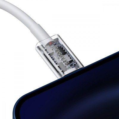 Кабель Baseus Superior Series Fast Charging Data Cable Type-C To IP PD 20W 0.25m (CATLYS-02) White