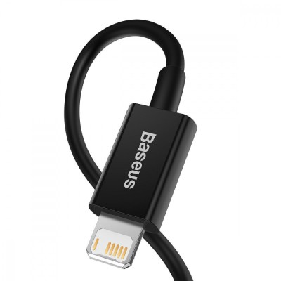 Кабель Baseus Superior Series Lightning 2.4A (CALYS-C01) Black 2m
