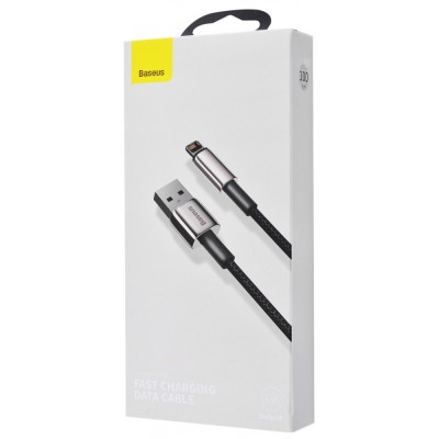 Кабель Baseus Tungsten Gold USB For Lightning 1m (CALWJ-01) Black\Gold