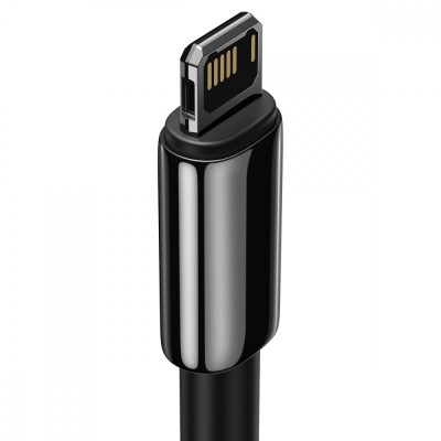 Кабель Baseus Tungsten Gold USB For Lightning 1m (CALWJ-01) Black\Gold