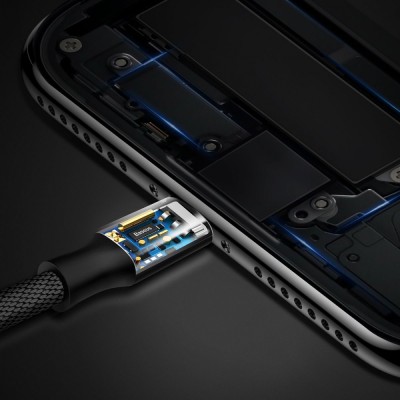 Кабель Baseus Yiven USB кабель For IP 1.8m (CALYW-A13) Navy Blue