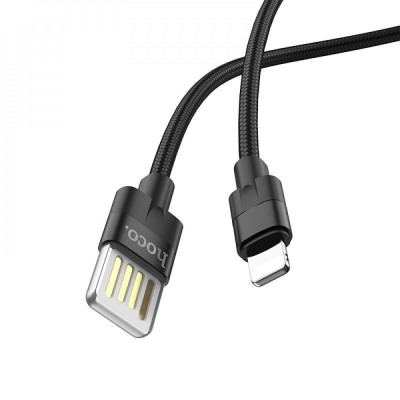 Кабель Hoco U55 Outstanding Lightning (1.2m) black