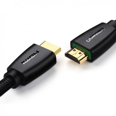 Кабель UGREEN HD118 HDMI High-End Cable Nylon Braid 3m Black (40411)