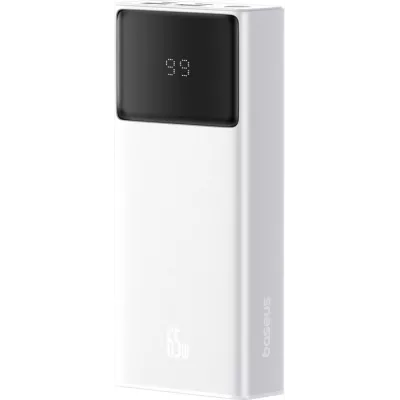 Портативна батарея Baseus 20000mAh 65W OE (P10022906213-00) білий
