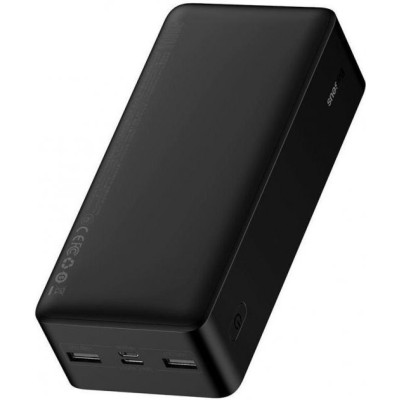Портативна батарея Baseus 30000mAh 15W Bipow Digital Display (PPDML-K01) Black Портативна батарея Baseus 30000mAh 15W Bipow Digital Display (PPDML-K01) Black