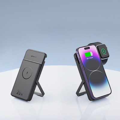 Портативна батарея Proove 10000mAh 20W Power Stand 2 in 1 (PBPS20030001) Black