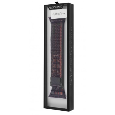 Ремінець Apple Watch Sport Loop 42/44/45/46/49 mm dark blue