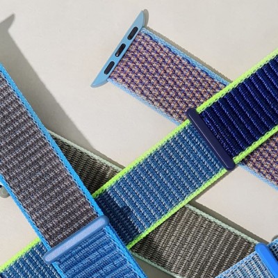 Ремінець Apple Watch Sport Loop 42/44/45/46/49 mm dark blue