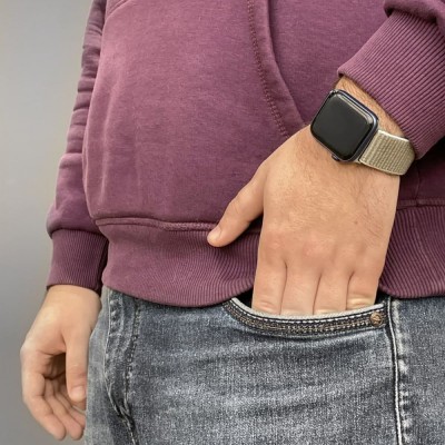 Ремінець Apple Watch Sport Loop 42/44/45/46/49 mm dark blue