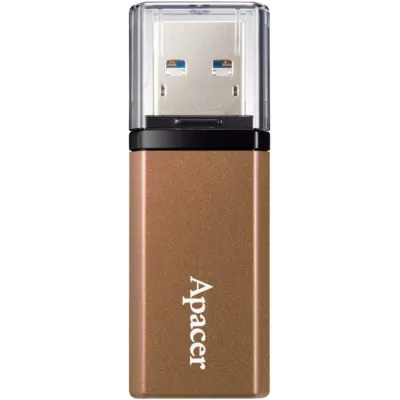 Флеш-пам'ять USB Apacer AH25C 128GB Bronze Brown USB 3.2 (AP128GAH25CJ-1)