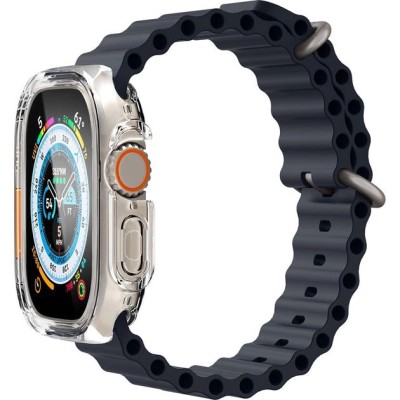 Чохол-накладка Spigen для Apple Watch Ultra (49mm), Ultra Hybrid, Crystal Clear