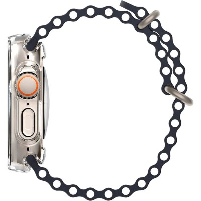 Чохол-накладка Spigen для Apple Watch Ultra (49mm), Ultra Hybrid, Crystal Clear