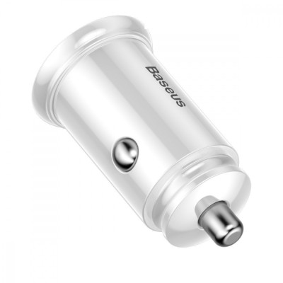 АЗП Baseus 1USB + Type-C Circular Plastic A PPS (5A) (CCALL-YS01) Black