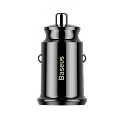 АЗП Baseus 2USB Grain (3.1A) (CCALL-ML01) Black АЗП Baseus 2USB Grain (3.1A) (CCALL-ML01) Black