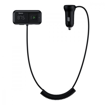FM модулятор Baseus FM Launcher S-16 2USB (CCMT000201) black