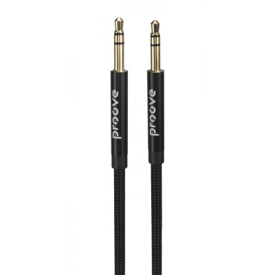 Кабель AUX Proove Weft (1m) (ACWF00005801) Black