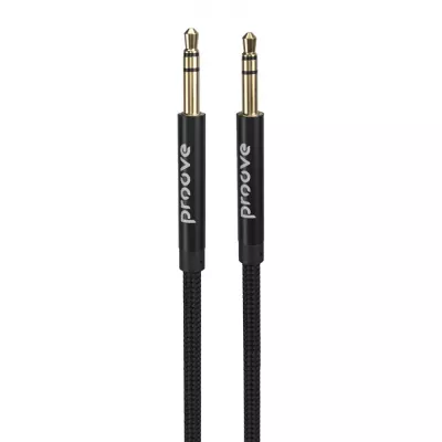 Кабель AUX Proove Weft (1m) (ACWF00005801) Black