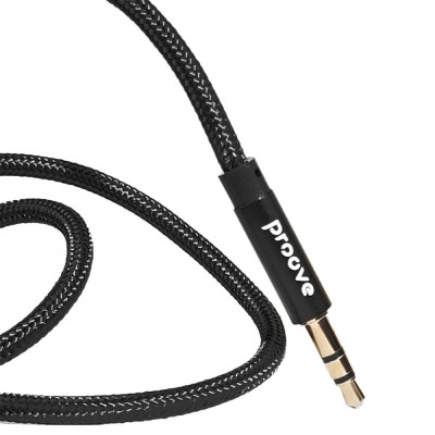 Кабель AUX Proove Weft (1m) (ACWF00005801) Black