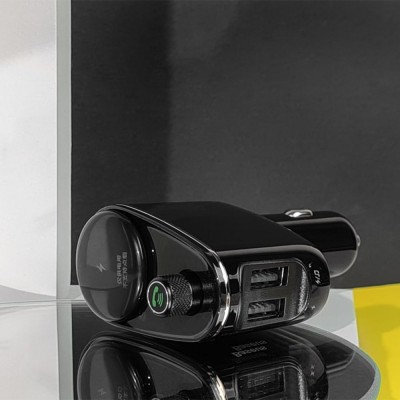 FM Modulator Baseus Bluetooth MP3 Player (CCHC000001) Black