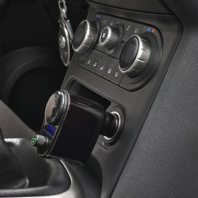 FM Modulator Baseus Bluetooth MP3 Player (CCHC000001) Black