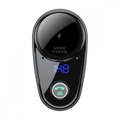 FM Modulator Baseus Bluetooth MP3 Player (CCHC000001) Black