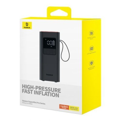 Автомобільний Насос Baseus SuperMini Pro (black) (C11159300111-00) Автомобільний Насос Baseus SuperMini Pro (black) (C11159300111-00)