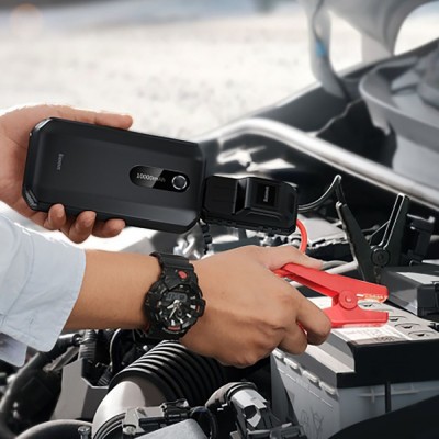 Автомобільний пускозарядний пристрій Baseus Super Energy Air Car Jump Starter 10000 mAh (CGNL020101) Black