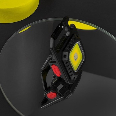 Акумуляторний LED ліхтарик W5138 з Type-C (7 режимів, карабін, викрутки) (37923)