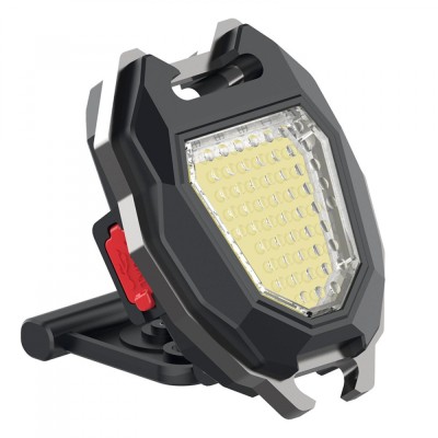Акумуляторний LED ліхтарик W5144 з Type-C (7 режимів, прикурювач, шнур, магніт) (38760)