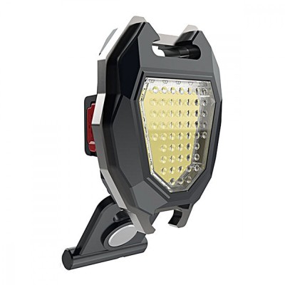 Акумуляторний LED ліхтарик W5144 з Type-C (7 режимів, прикурювач, шнур, магніт) (38760)