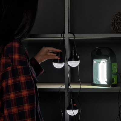 Багатофункціональний LED ліхтар Cclamp CL-02 із сонячною панеллю (38802)