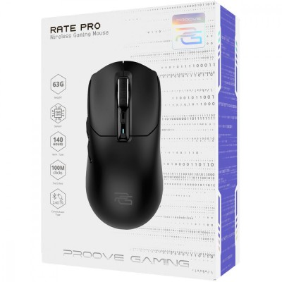 Бездротова ігрова миша Proove Gaming Rate Pro (WMRP00022002) white