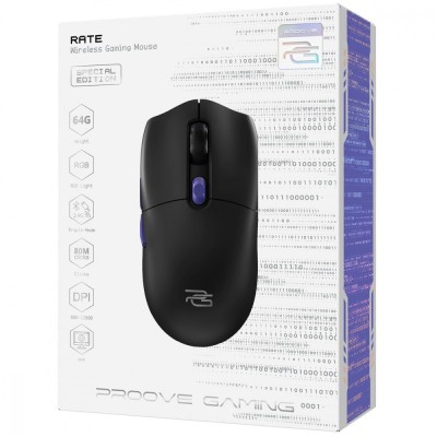 Бездротова ігрова миша Proove Gaming Rate Special Edition (CMRTWRS03002) white/purple