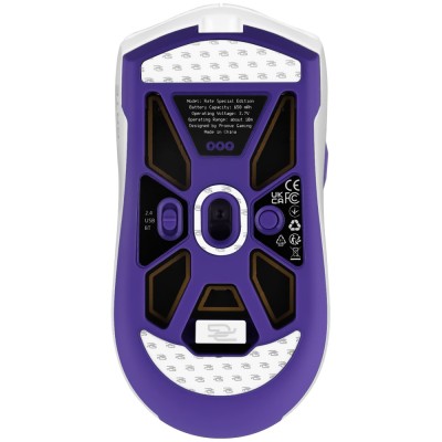 Бездротова ігрова миша Proove Gaming Rate Special Edition (CMRTWRS03002) white/purple