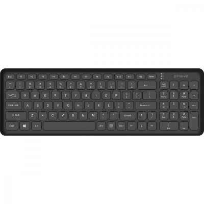 Бездротова клавіатура Proove Classic Code (Ukraine Layout) (KBCD00003001) black