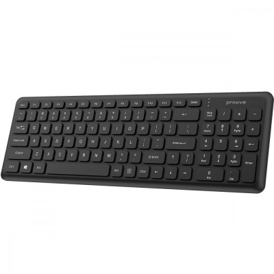 Бездротова клавіатура Proove Classic Code (Ukraine Layout) (KBCD00003001) black