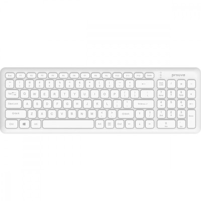 Бездротова клавіатура Proove Classic Code (Ukraine Layout) (KBCD00003002) white