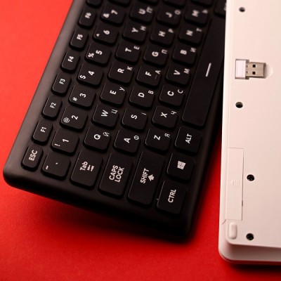 Бездротова клавіатура Proove Classic Code (Ukraine Layout) (KBCD00003002) white