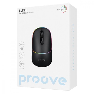 Бездротова миша Proove Blink (WMBL00002001) Black