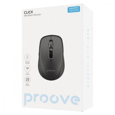 Бездротова миша Proove Click (WMCL00000002) White