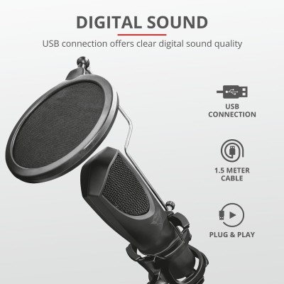 Мікрофон Trust GXT 232 Mantis Streaming USB (22656_TRUST)