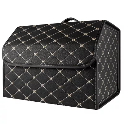 Органайзер у багажник автомобіля 40см*30см*30см black beige