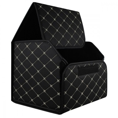 Органайзер у багажник автомобіля 40см*30см*30см black beige