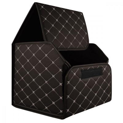 Органайзер у багажник автомобіля 40см*30см*30см black beige