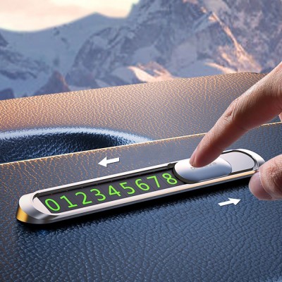 Паркувальна Карта Proove Parking Number Plate Metal Lock (AAPM00000006) silver